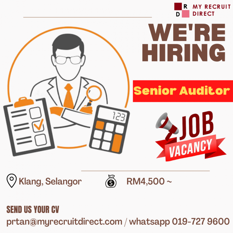 Senior Auditor_Klang(Ref:TN)
